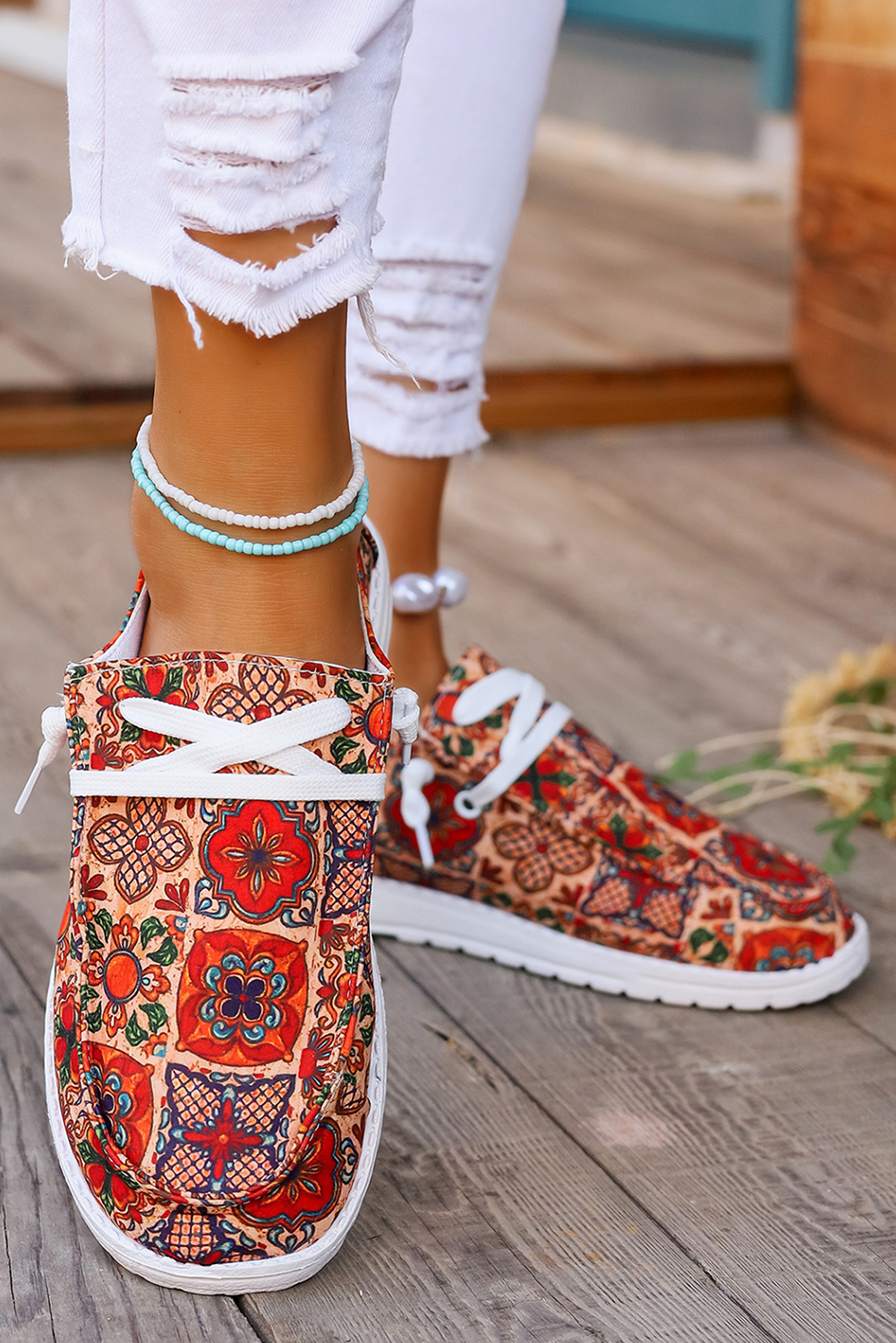 Aria Flat Slip On Shoes-4