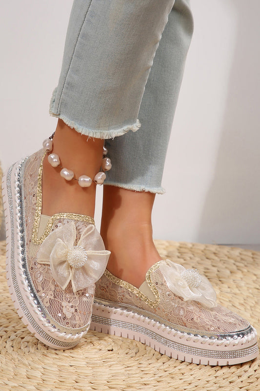 Ayah Breathable Lace Loafer Shoes-1