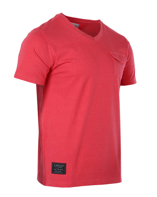 Essential Basic V-Neck T-Shirt-1