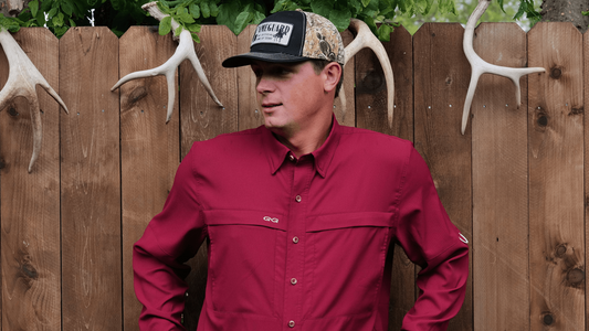 Oxblood Scout Shirt | Long Sleeve