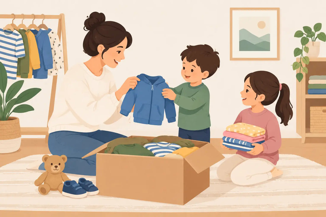 Kidswear Hand-Me-Down Example for Growing Families