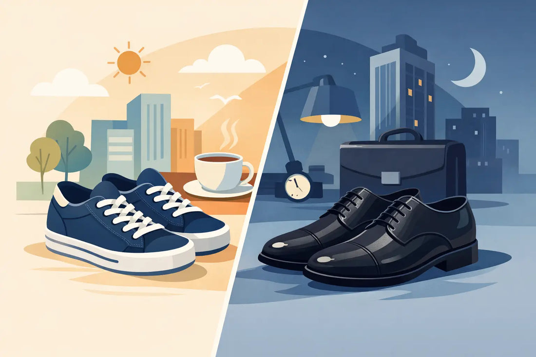 Casual Shoes vs Dress Shoes: Which Fits Your Day?