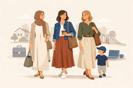 Modest Trendy Outfits for Moms That Work