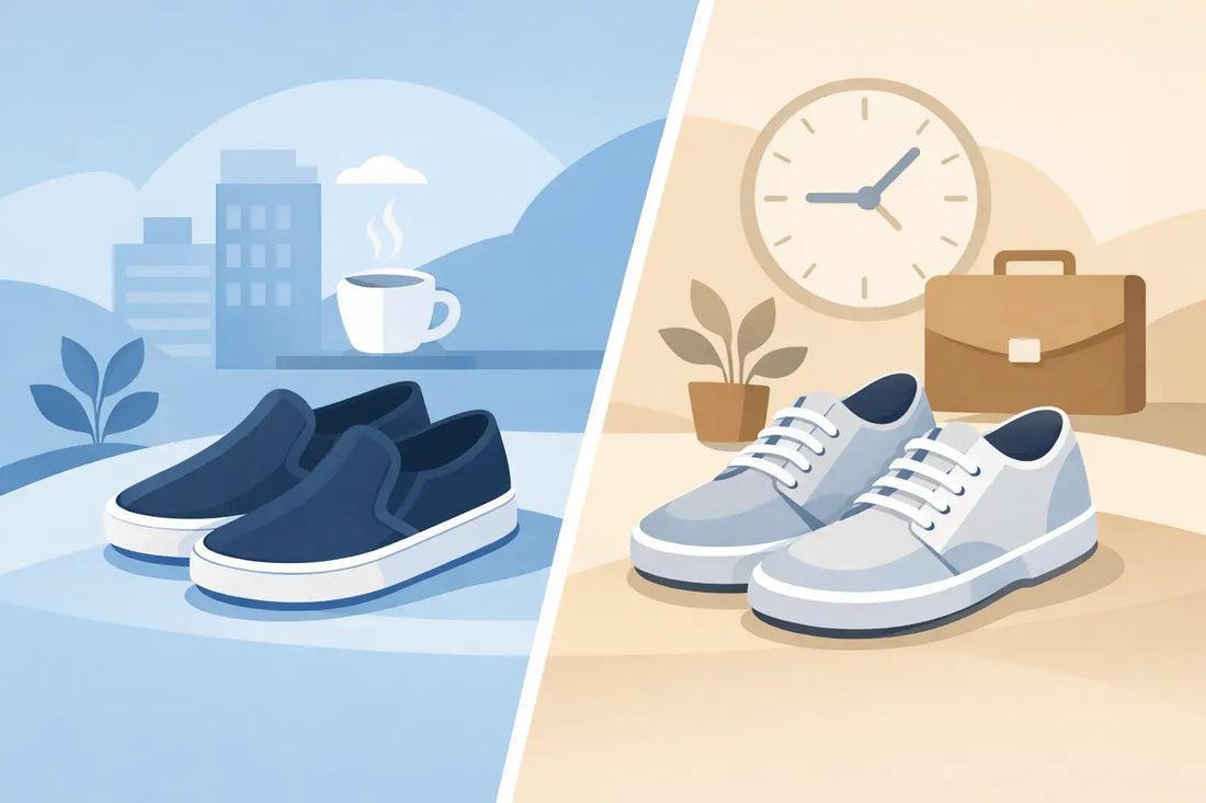 Slip On Versus Lace Shoes for Everyday Wear