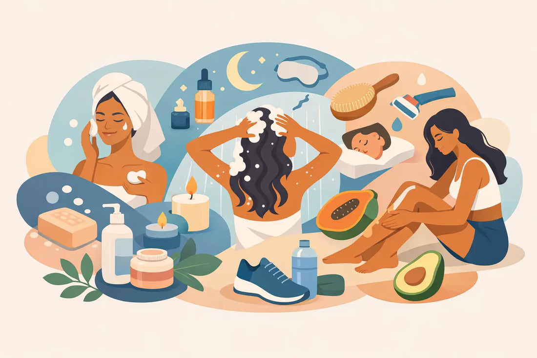 7 Body Care Routine Examples for Real Life