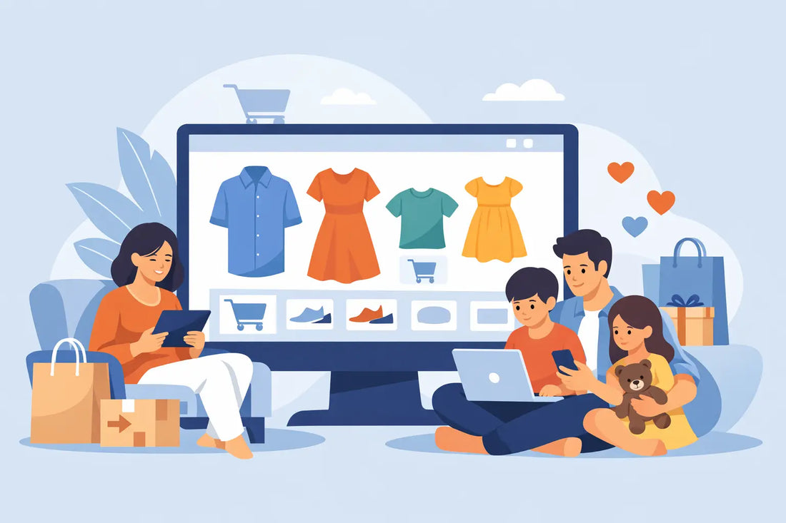 How to Shop Family Outfits Online With Less Stress
