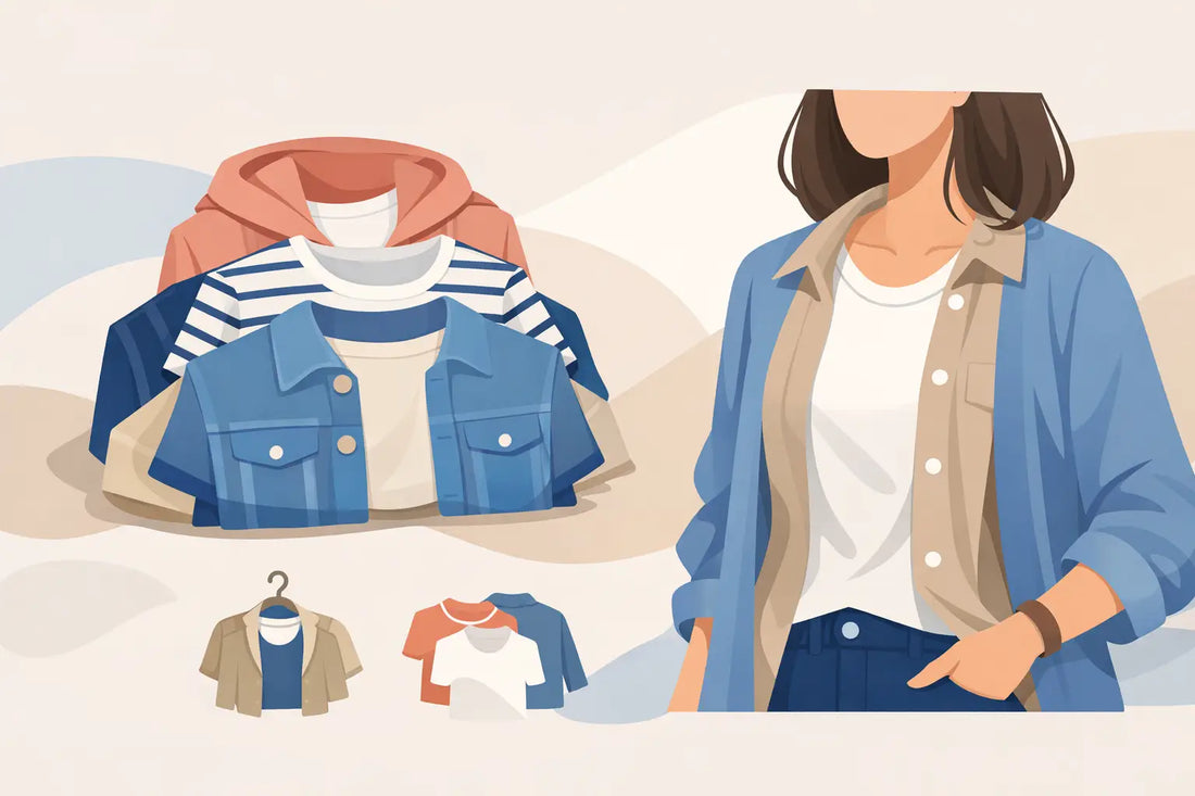 How to Layer Casual Tops for Everyday Outfits