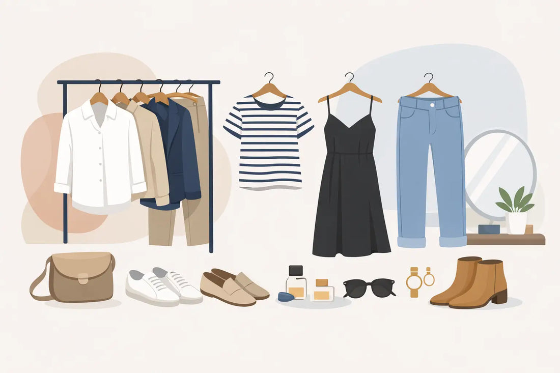 A Capsule Wardrobe Example for Everyday Life