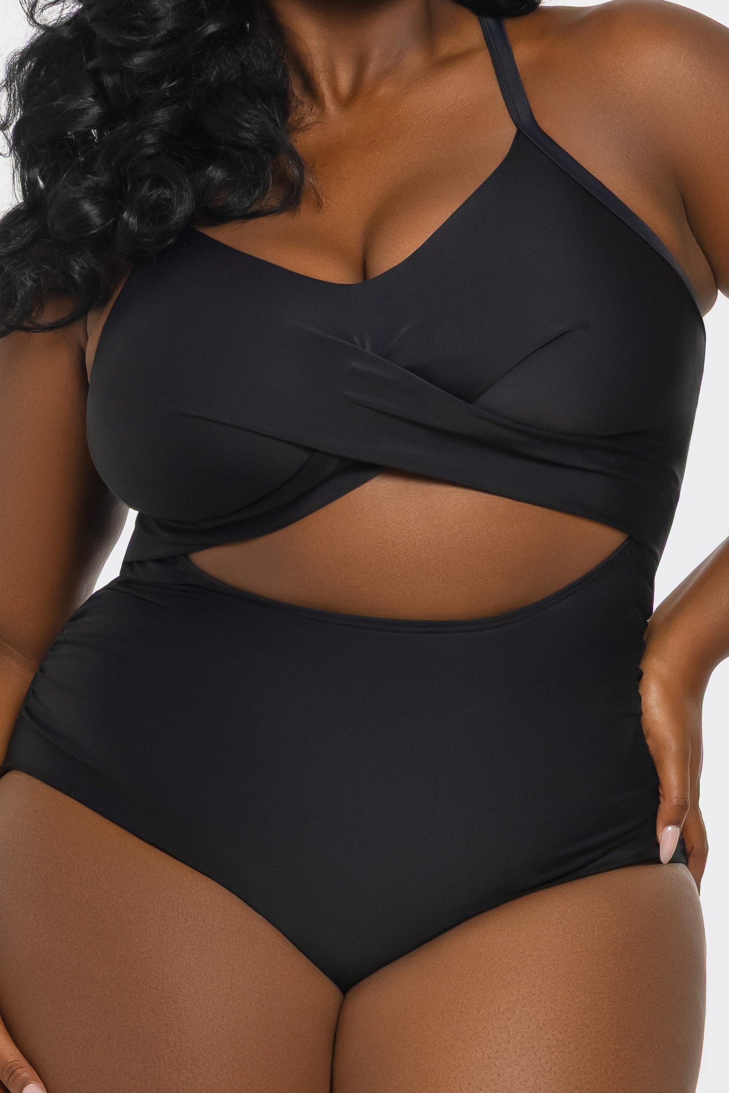 Marilyn Tummy Control Wrap Sweetheart Swimsuit