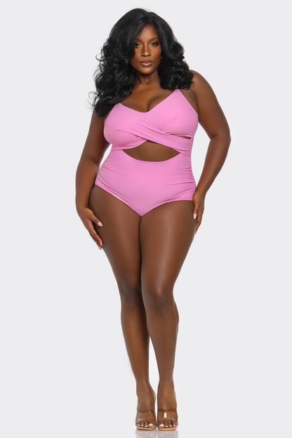 Marilyn Tummy Control Wrap Sweetheart Swimsuit