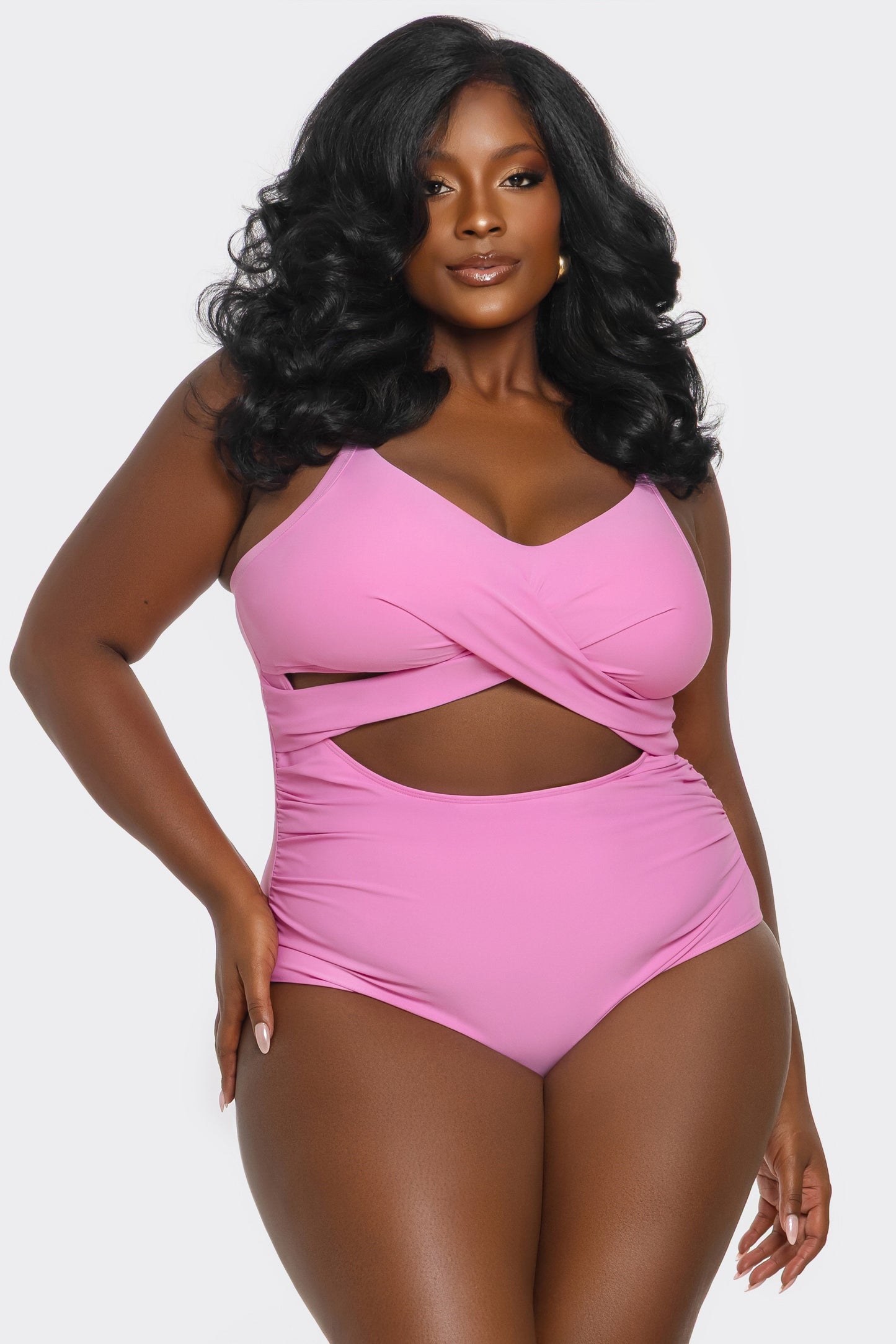 Marilyn Tummy Control Wrap Sweetheart Swimsuit