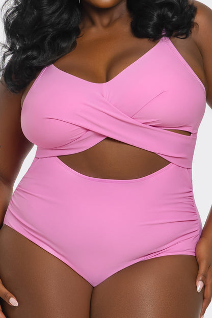 Marilyn Tummy Control Wrap Sweetheart Swimsuit