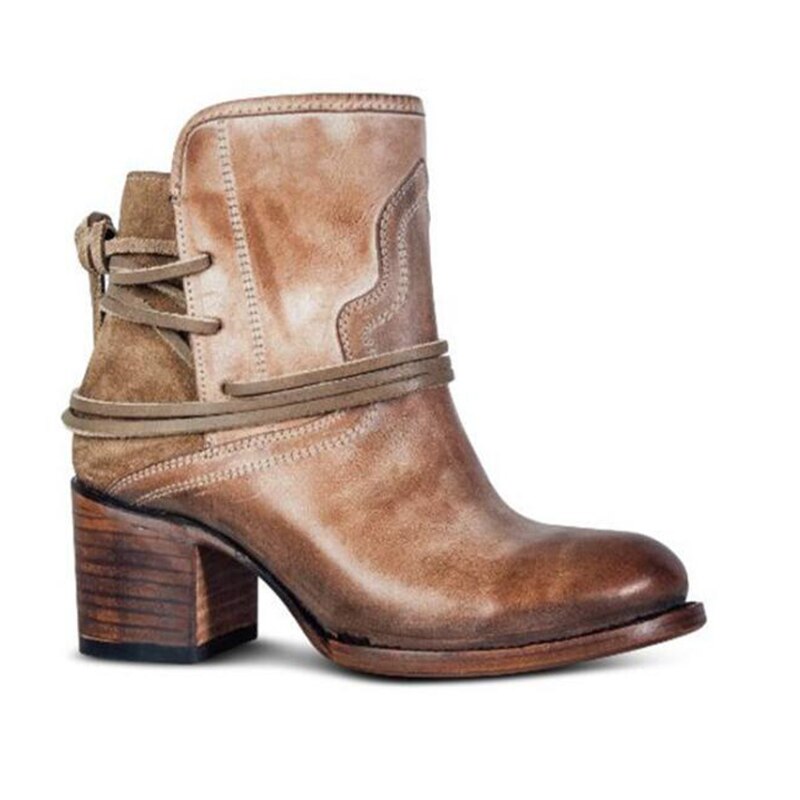 Cozy Creek Block-Heel Ankle Boots