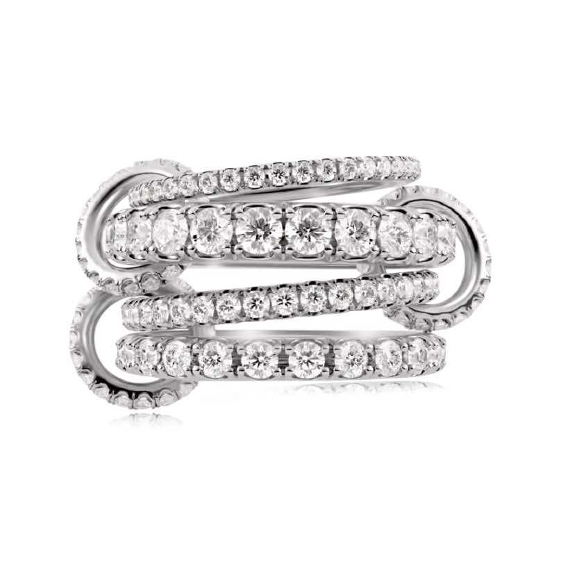Abiha Infinity Pave Ring-0