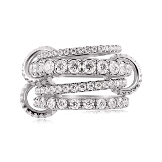 Abiha Infinity Pave Ring-0