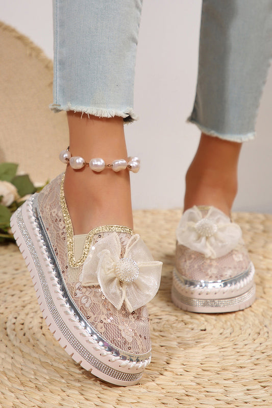 Ayah Breathable Lace Loafer Shoes-0