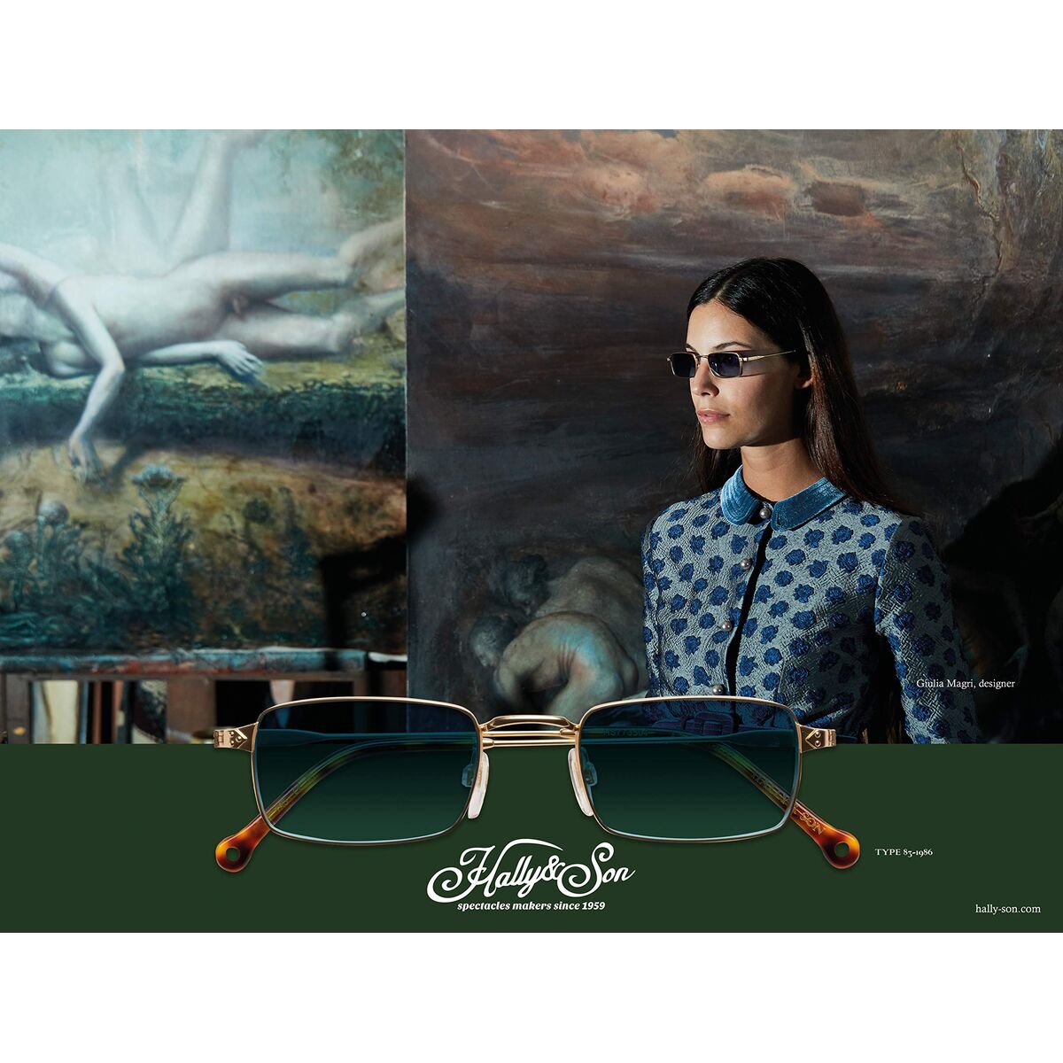 Unisex Sunglasses Hally & Son HS004S02-3