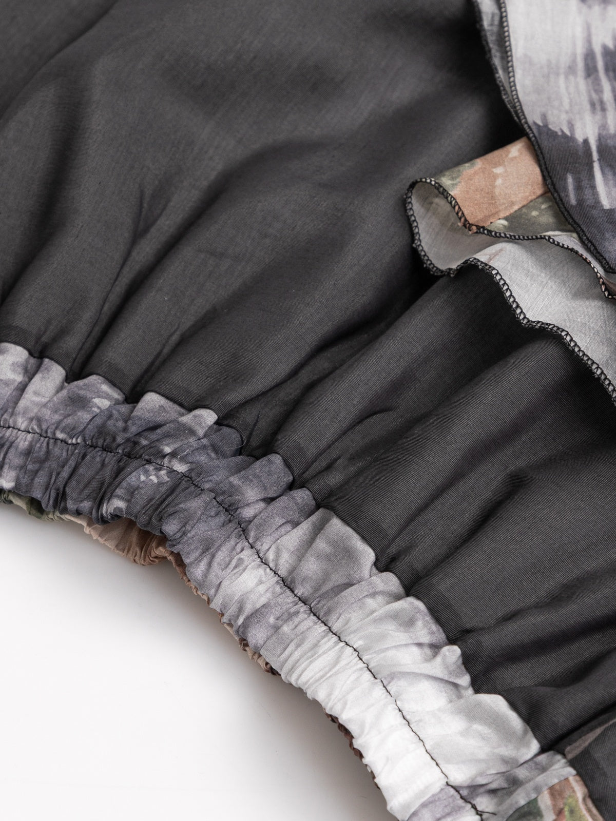 Women's skirt with silk