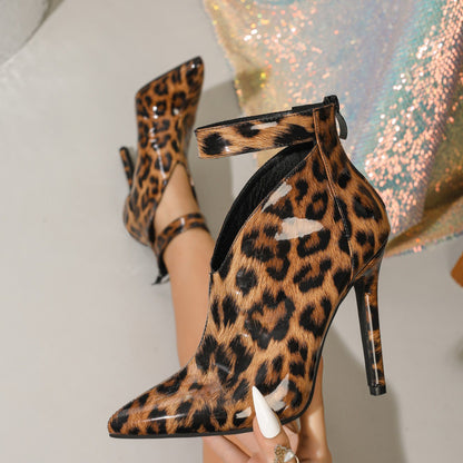 Southern Sass Leopard Stiletto Boots