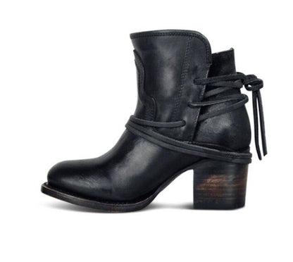 Cozy Creek Block-Heel Ankle Boots