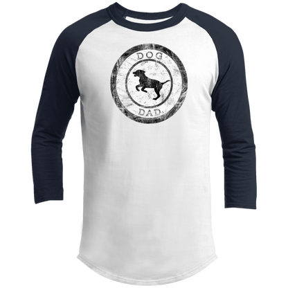 Men's Baseball T, Dog Dad-5