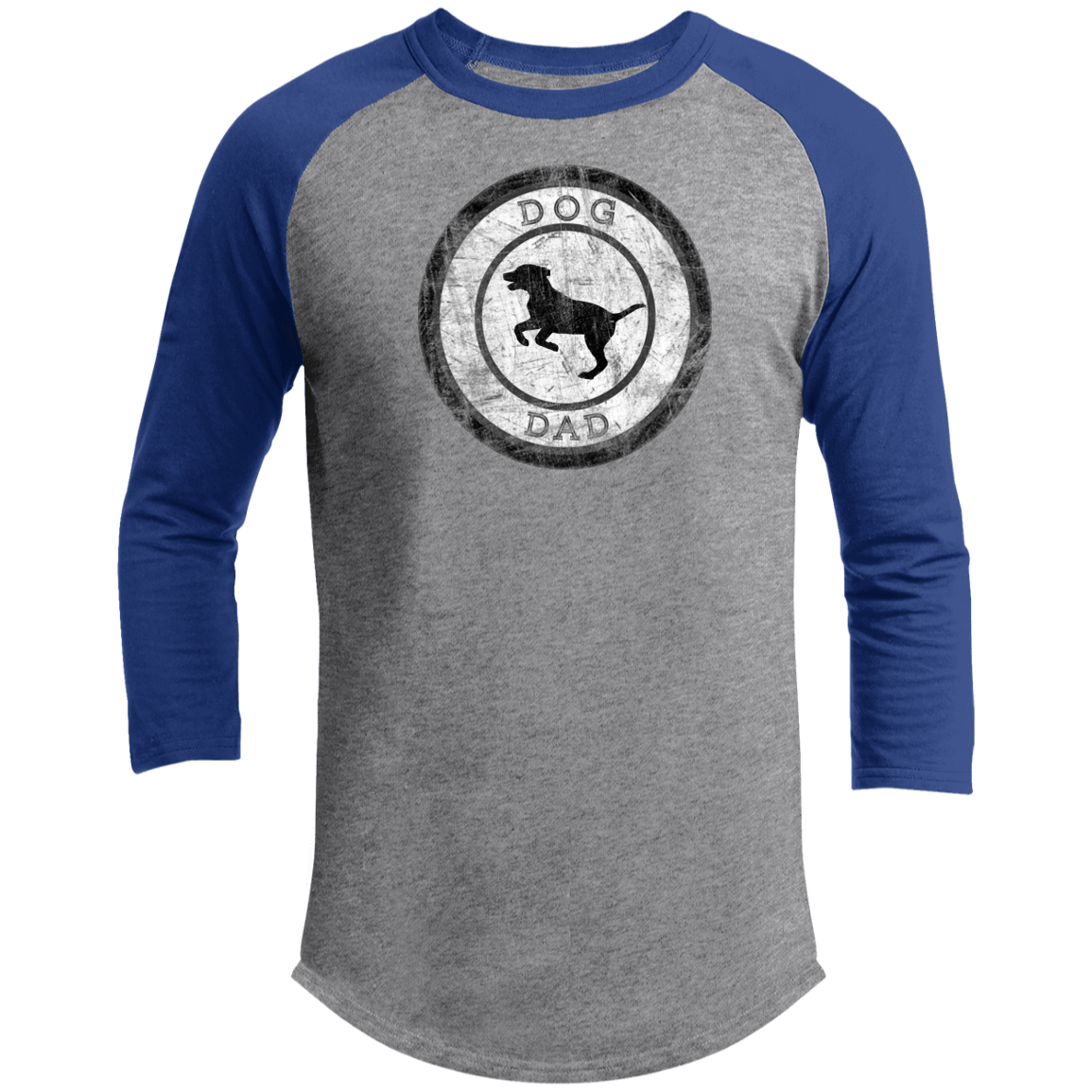Men's Baseball T, Dog Dad-9