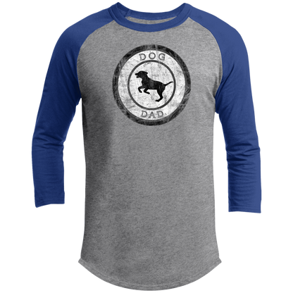 Men's Baseball T, Dog Dad-9