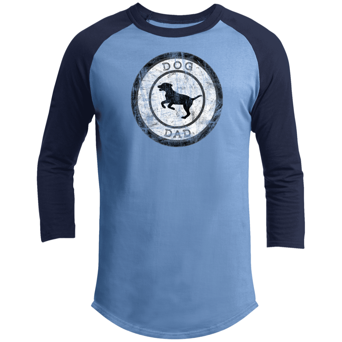 Men's Baseball T, Dog Dad-7