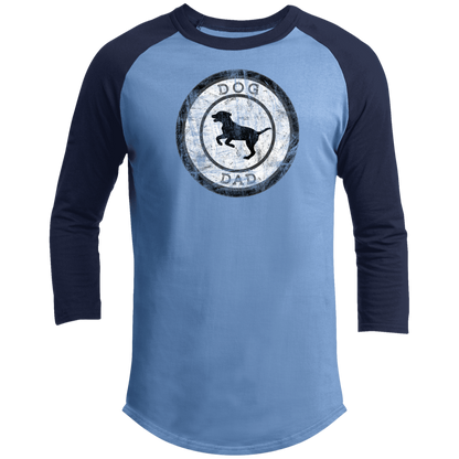 Men's Baseball T, Dog Dad-7