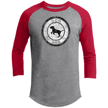 Men's Baseball T, Dog Dad-8