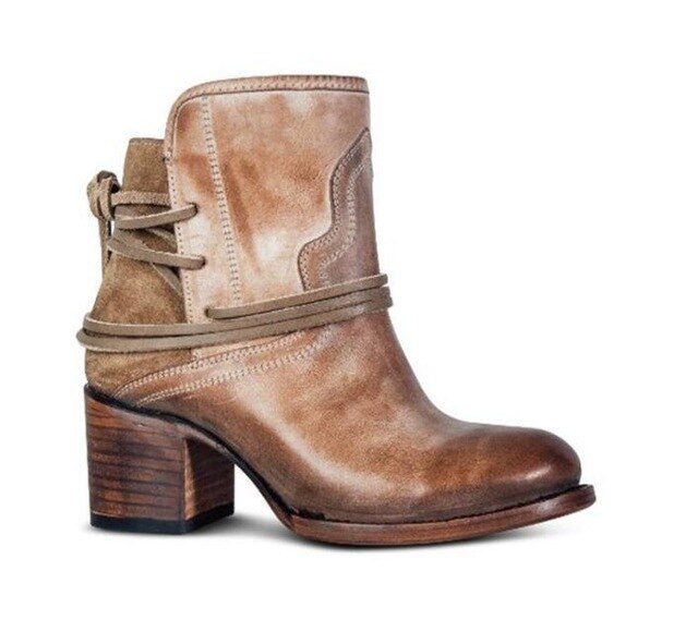 Cozy Creek Block-Heel Ankle Boots