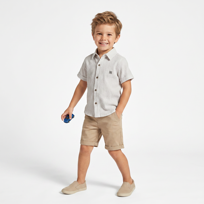 Charlie Charm Shirt & Shorts Set