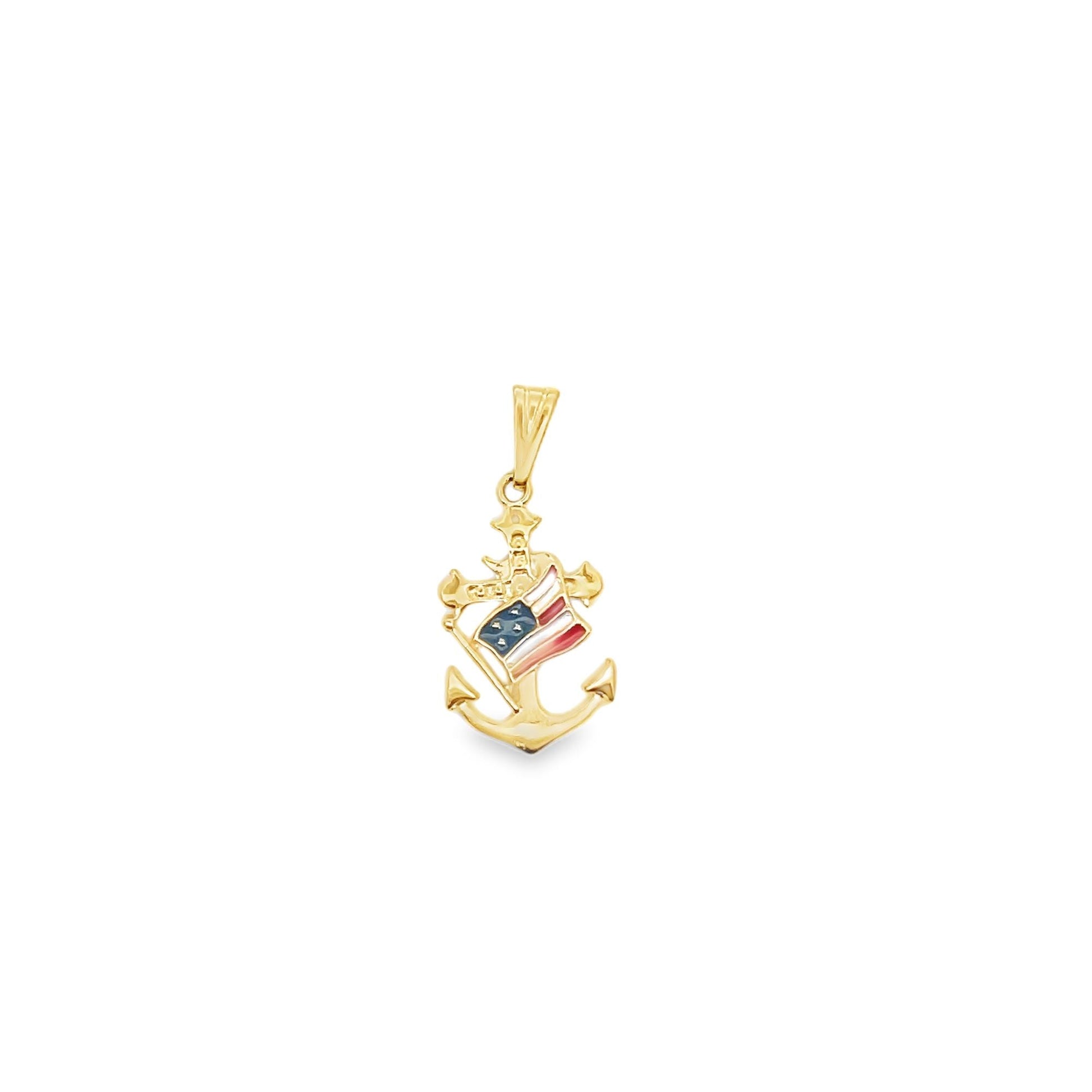American Flag Shaped Pendant-1