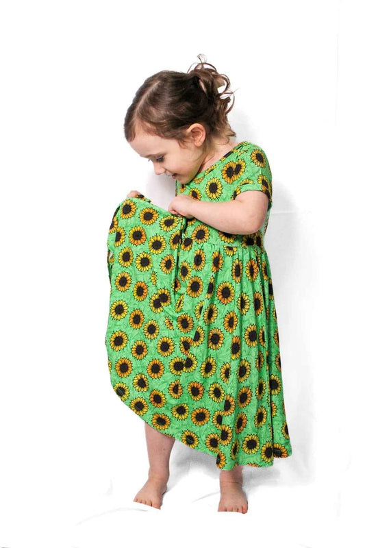 Short Sleeve Dress & Short Set