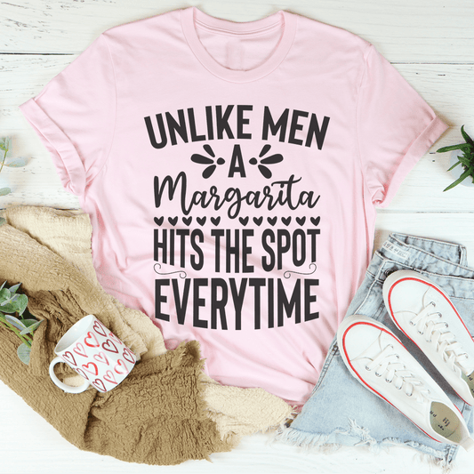 A Margarita Hits The Spot Everytime T-Shirt-0