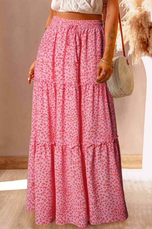 Lipz Tiered Skirt-0