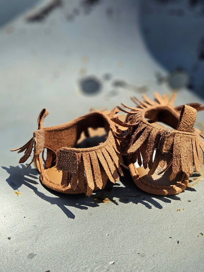 Fringe Sandals