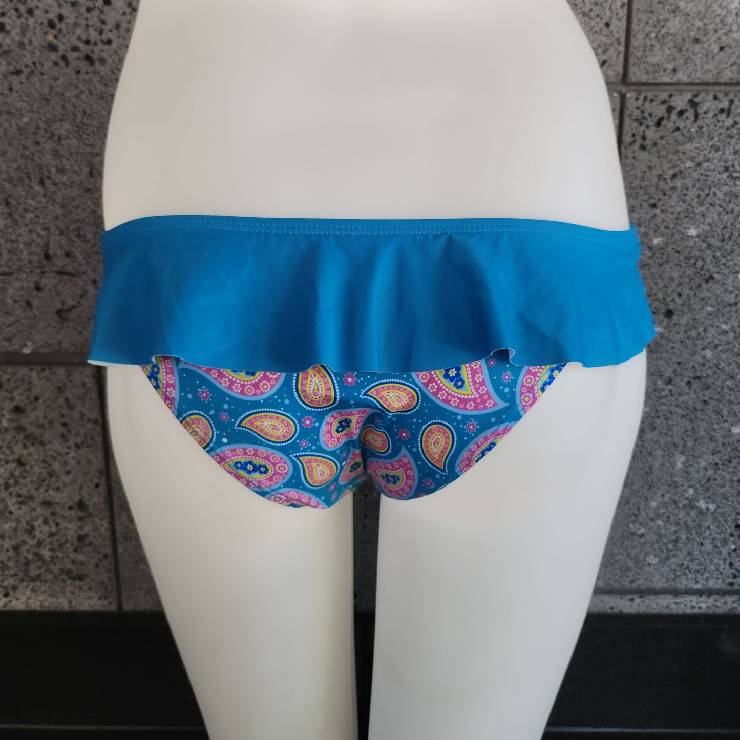 Loco Boutique Paisley Skirted Bikini Bottom