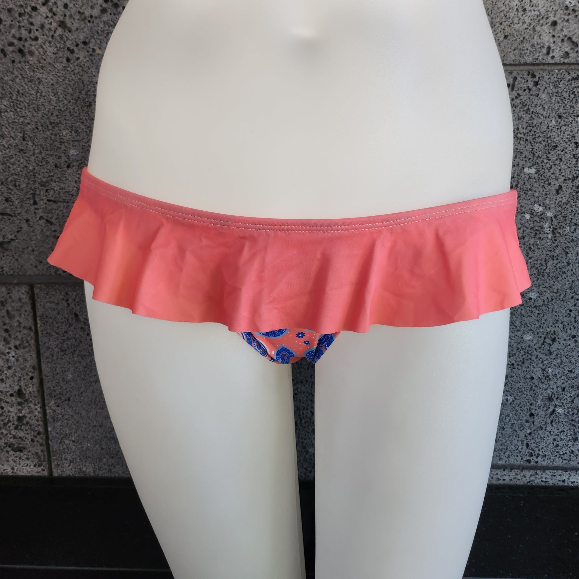 Loco Boutique Paisley Skirted Bikini Bottom-3