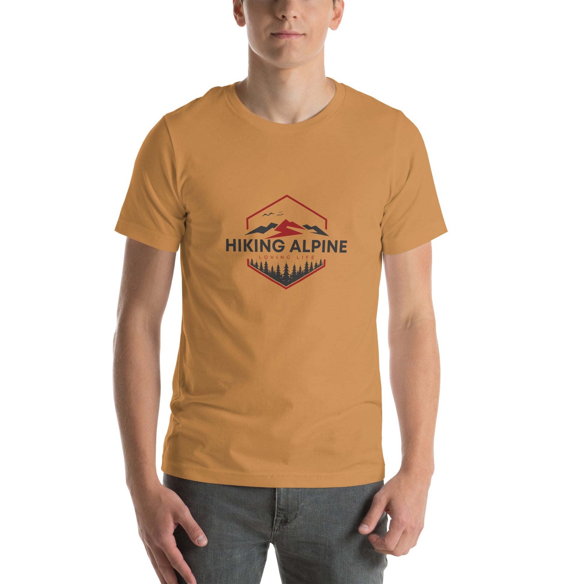 Hiking Alpine Edge Mens T-Shirt-1