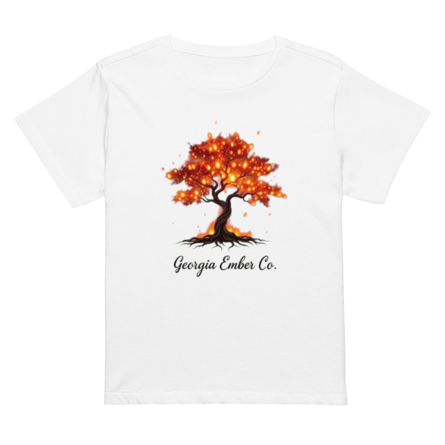 Women’s high - waisted t-shirt - Georgia Ember Co