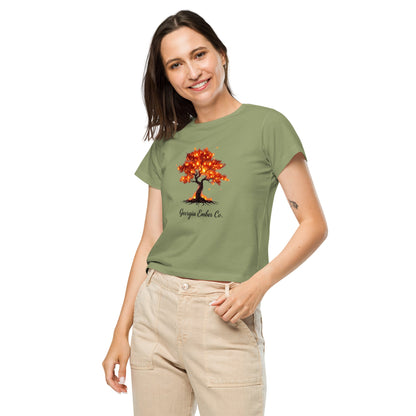 Women’s high - waisted t-shirt - Georgia Ember Co